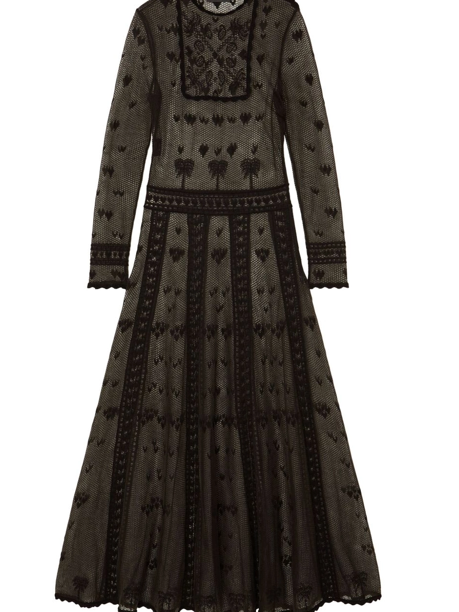 Women dress Alanui sheer embroidered 0521
